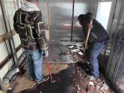 Sanierung Toilettenwagen